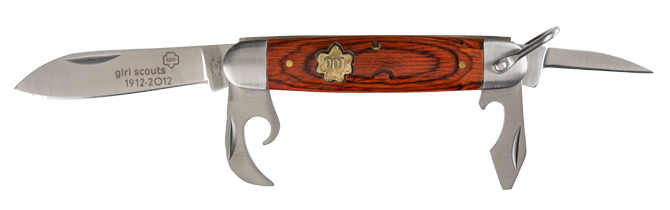 Girl Scout Custom Knife